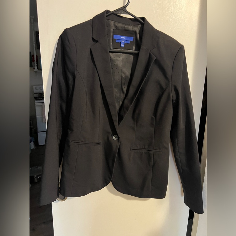 Apt 9 Women’s Black Blazer/Suit Jacket